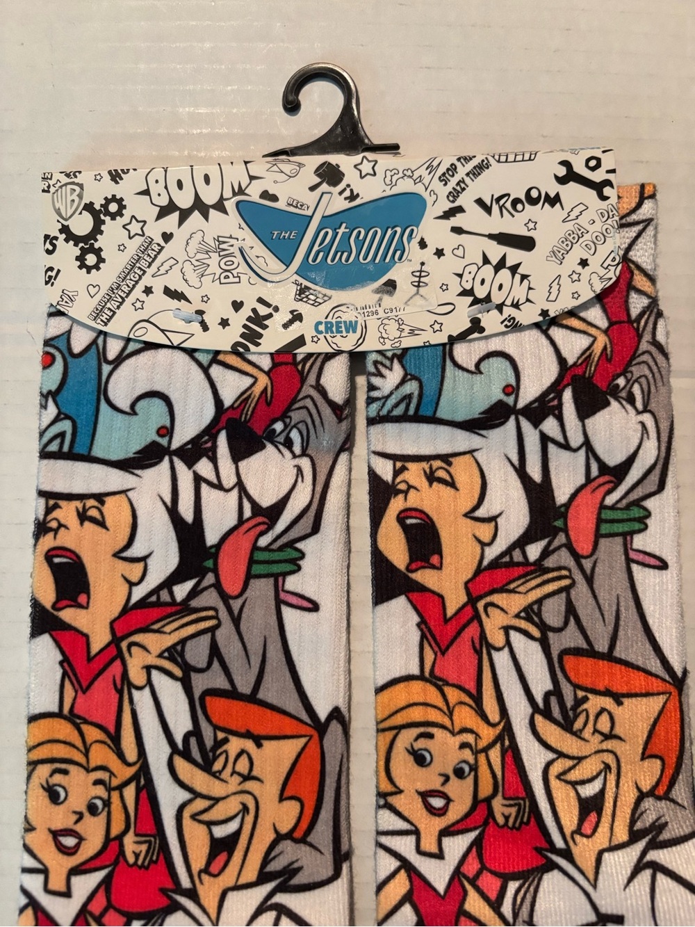 BIOWORLD x The Jetson Men’s Crew Socks SZ XL (10-13) NWT - Picture 3 of 4
